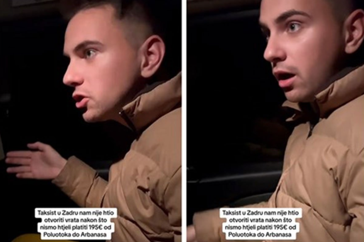 Taksista u Hrvatskoj zaključao muzičara u autu: Za vožnju od par kilometara tražio 195 eura (VIDEO)