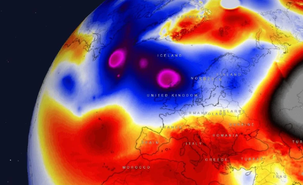 Oluja prijeti dijelu Evrope: Ekstremni udari vjetra i obilne oborine, dok ostatak kontinenta zahvata toplinski val