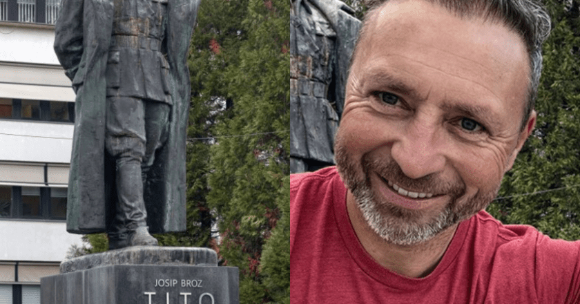 Ovo je muškarac koji je uklonio glavu sa Titovog kipa