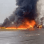 AVION PAO U SJEVERNOJ KAROLINI: Više osoba poginulo, buktinja i gust dim na mjestu nesreće