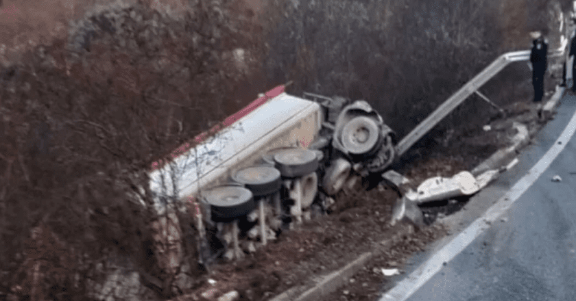 STRAVIČNA NESREĆA U HERCEGOVINI: Kamion sletio s puta kod Širokog Brijega, poginuo vozač (48)