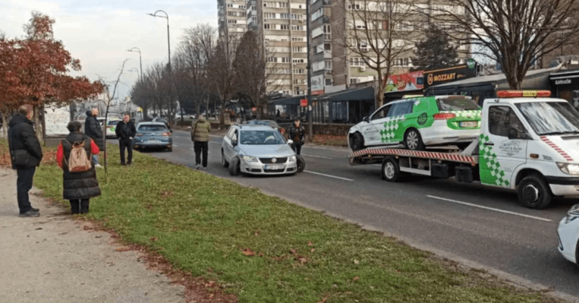 HAOS NA GLAVNOJ SAOBRAĆAJNICI U SARAJEVU: Vozio u suprotnom smjeru, oštetio vozila i pobjegao