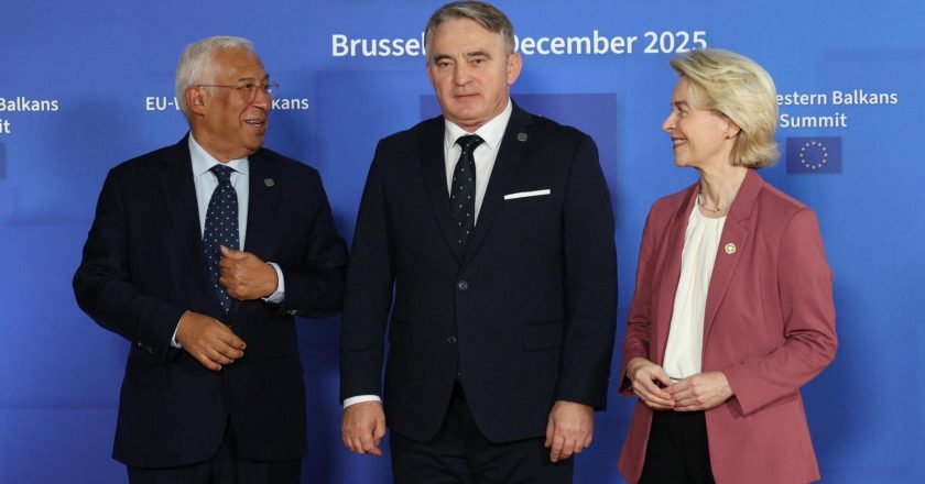 Komšić u Briselu: Laž o „radikalnom islamizmu“ koristi se protiv evropske Bosne i Hercegovine