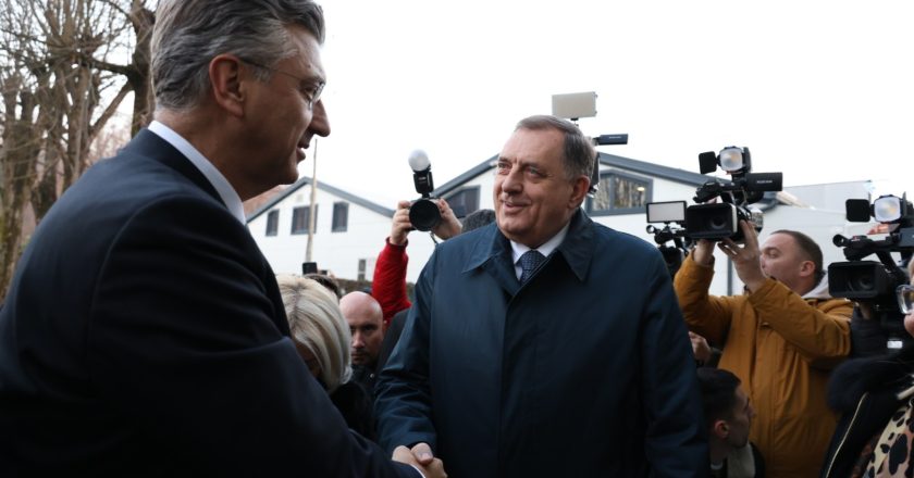 Plenković stigao u Banjaluku, na dočeku i Dodik: Počinje važna posjeta i polaganje kamena temeljca