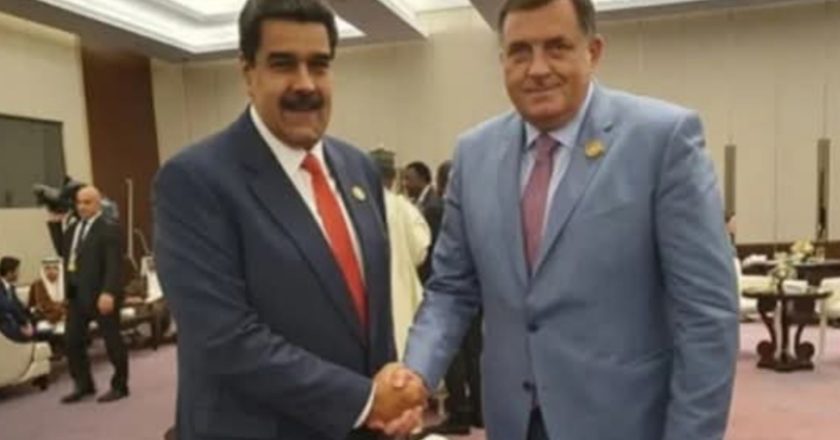 Stara slika izaziva nove dileme: Dodik između Trumpa i Madura – na koju će stolicu sjesti?