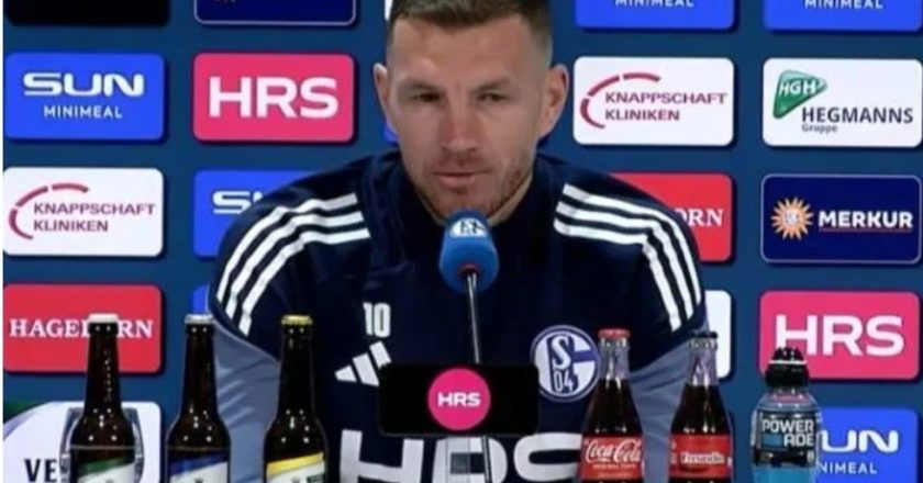 Šok na tribinama Schalkea: Ono što je uradio Džeko izazvalo lavinu reakcija