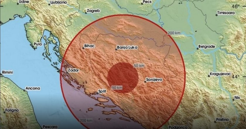 NOVI POTRES: Zemljotres pogodio BiH, evo gdje je epicentar