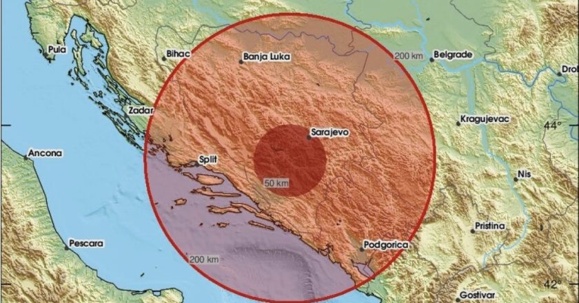 TLO NE MIRUJE: Novi zemljotres u BiH, reakcije građana se nižu