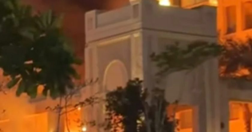 Eksplozije u Dubaiju: Pojavili se snimci udara iranskih dronova i raketa