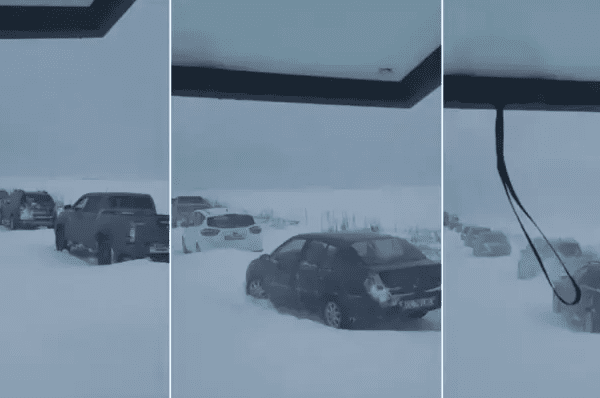 Obilan snijeg blokirao saobraćaj: Velika kolona vozila čeka intervenciju