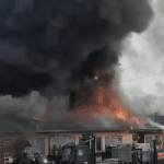 Veliki požar u Bugojnu: Gori firma, dim se vidi izdaleka