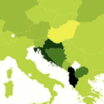 Bosnu na ovoj mapi obojili tamnozeleno — razlog je mnoge ostavio bez riječi…
