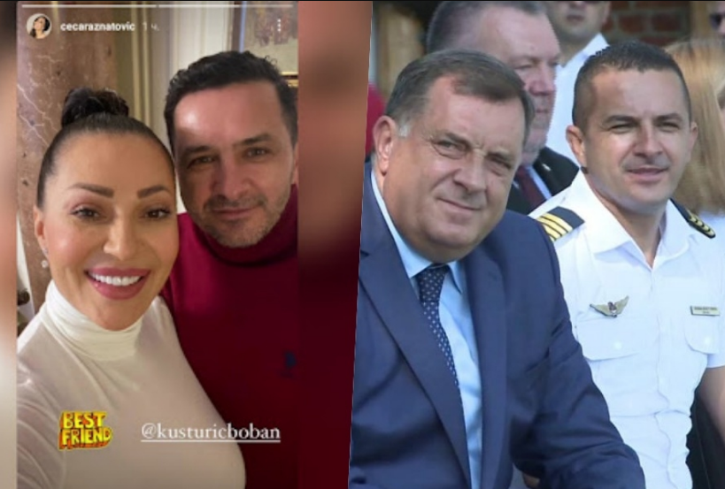 Boban Kusturić i Milorad Dodik (izvor: društvene mreže)