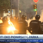 HAOS U BEOGRADU: Sukobi na ulicama, lete suzavci i baklje, hitno se oglasio Vučić