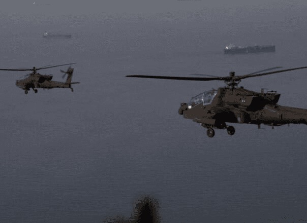 Američki Apache srušio se kod Hormuškog moreuza
