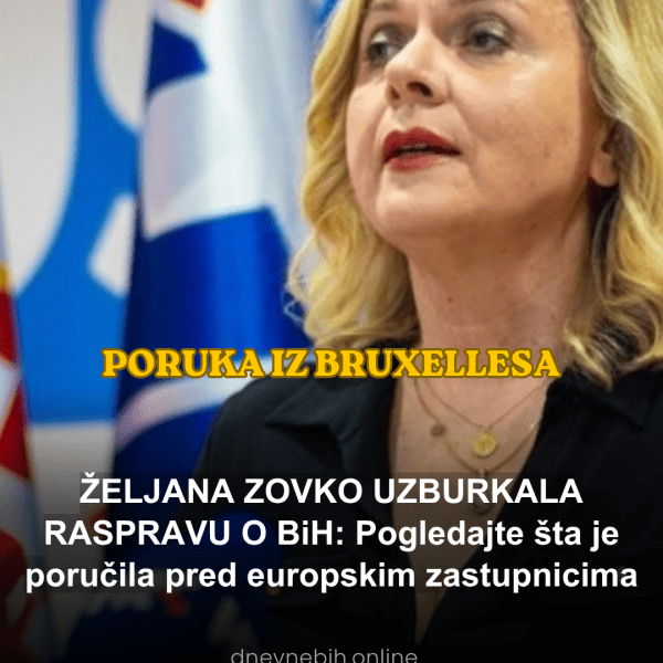 ZOVKO U EUROPSKOM PARLAMENTU OTKRILA ŠTA KOČI BiH: Poruka o europskoj budućnosti odjeknula u Bruxellesu