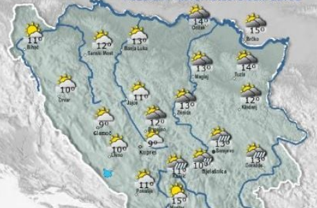 JUTRO DONIJELO OBLAKE: Evo kada stiže razvedravanje u BiH