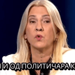 PAŽNJU PRIVUKAO DETALJ U STUDIJU: Pogledajte šta je stajalo iznad glave Željke Cvijanović