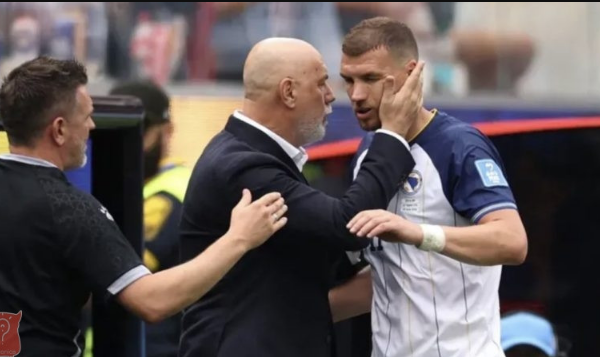 SVI SU ČEKALI OVO: Oglasio se Edin Džeko, poruka je odjeknula
