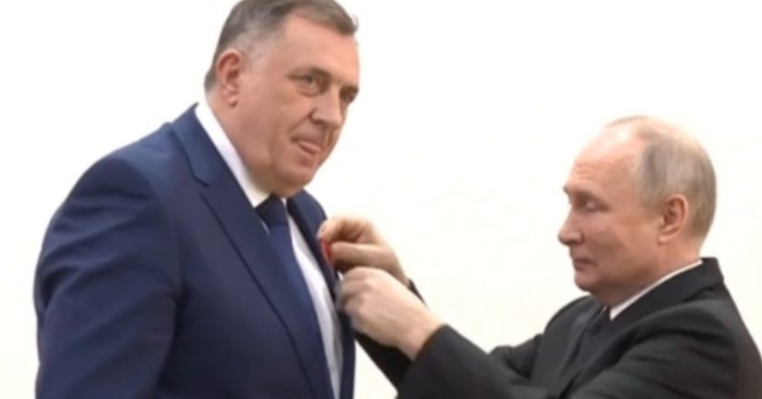Objavljen izvještaj o ruskom uticaju u BiH: Šta piše o ulozi Milorada Dodika?