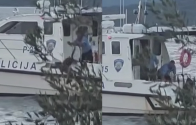ŠTA SE ZAISTA DOGODILO? Policajca snimili kako baca psa u more, isplivali novi detalji slučaja