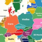 Nova mapa Evrope izazvala buru: Uz Srbiju piše “daljinski upravljač”, uz Hrvatsku “ništa”, a BiH…