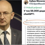 Dodikov zastupnik šokirao objavom: Od ChatGPT-a tražio da pohvali Mladića