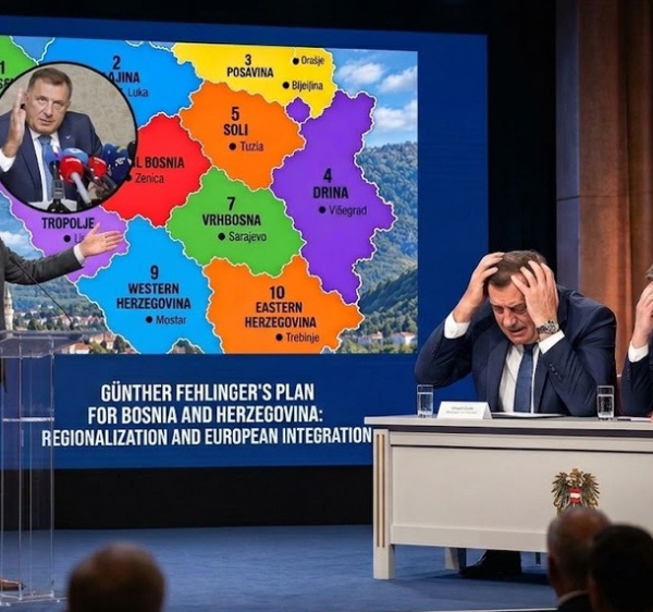 PANIKA U BEOGRADU I BANJA LUCI: Vučić i Dodik žestoko reagovali na Fehlingerovu mapu