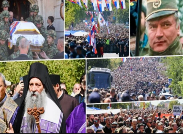 Sahranjen ratni zločinac Ratko Mladić: Sin održao skandalozan govor – “Hag te ubio, ti si heroj”