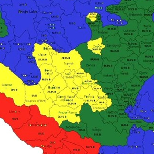 PROCURILA NOVA KARTA BiH: Virtualne mape ponovo podgrijavaju političke tenzije