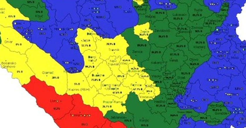 PROCURILA NOVA KARTA BiH: Virtualne mape ponovo podgrijavaju političke tenzije